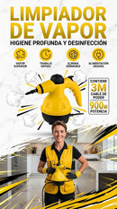Mopa A Vapor Limpiadora Maquina Para Limpieza Amarillo